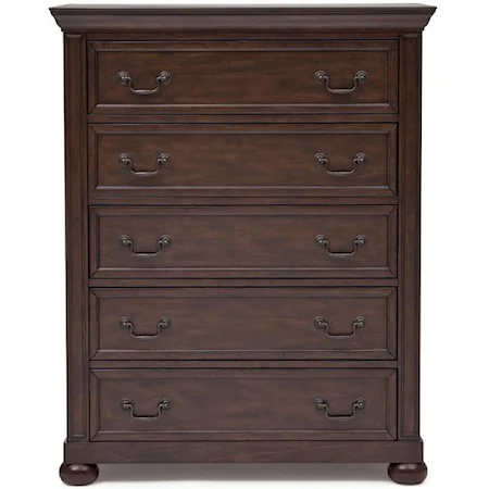 Chest with 5 Drawers and Framing